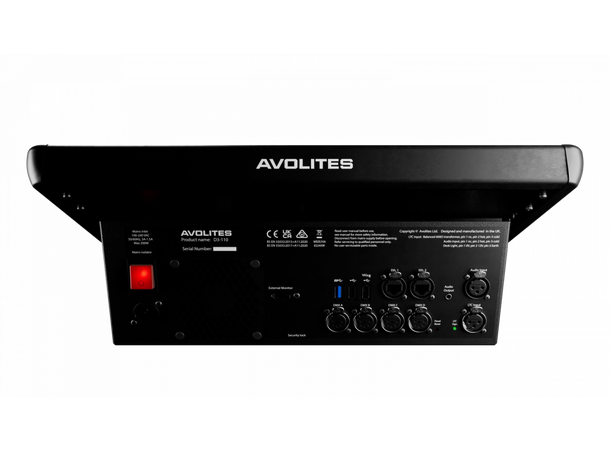 AVOLITES D3-110 Console 24 Univers, 10 Faders, 3 wheels, Titan