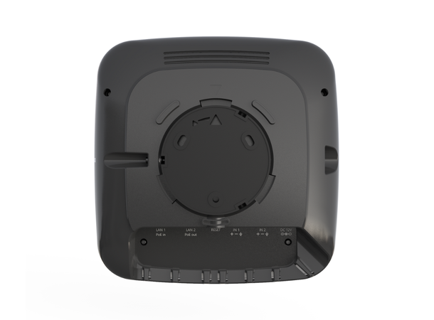 BETTEAR B-Caster-D Auracast™ transmitter 2xETH, 1xStereo in, Dante, Sort 