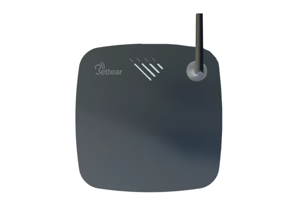 BETTEAR B-Caster-D Auracast™ transmitter 2xETH, Dante, Sort 