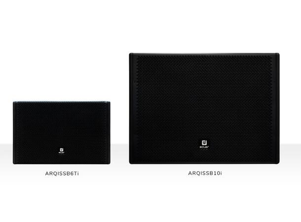 ECLER ARQIS SB10iBK Subwoofer 10", 150W, 8ohm, Sort 