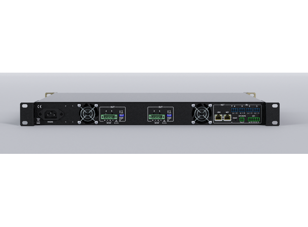ECLER DARA-4B900 Forsterker 4 x 900W, DSP 