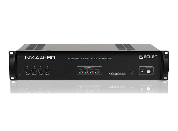 ECLER NXA 4-80 Nettverksforsterker 4 x 80W, DSP 