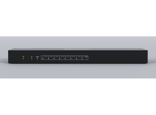 ECLER VEO-SPS48 HDMI-splitter 1x8 HDMI splitter/extender, 4K@35m 