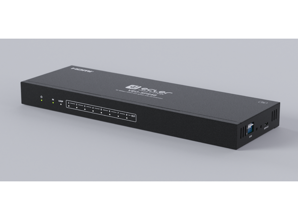 ECLER VEO-SPS48 HDMI-splitter 1x8 HDMI splitter/extender, 4K@35m 