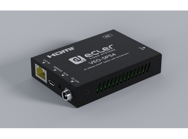 ECLER VEO-SPS48 HDMI-splitter 1x8 HDMI splitter/extender, 4K@35m 