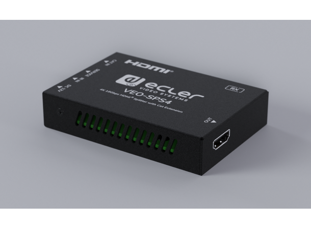 ECLER VEO-SPS48 HDMI-splitter 1x8 HDMI splitter/extender, 4K@35m 