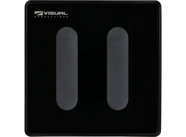 VISUAL PRODUCTIONS NetPanel F2 Veggpanel med 2 programmerbare fadere 