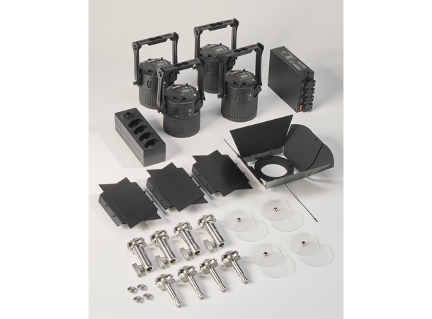 ASTERA AST-QUKBM-STD Quikbeam Kit 4xQuikBeam, Låvedører, Case