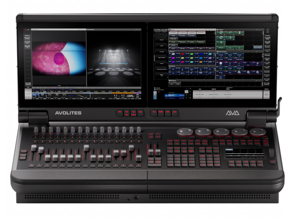 AVOLITES D7-215 Diamond 7 Console 32 x Univers, 4 DMX, Pelicase