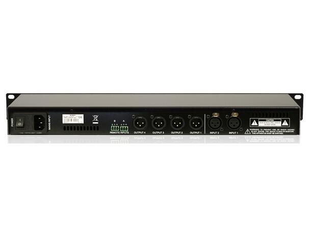 ECLER ALMA24 Høyttalerprosessor 2 x 4 Analouge I/O 