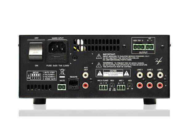 ECLER HMA120 Mikseforsterker 120W, 70/100V, 5ch, USB 