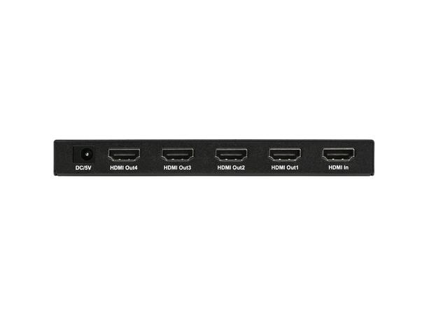 ECLER VEO-SPH44 HDMI-splitter 1x4 HDMI splitter, 4K/60, 18Gbps 