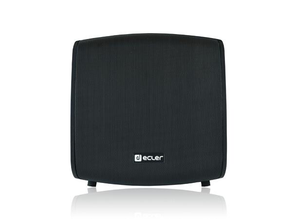 ECLER eMOTUS8ODBK Miljøhøyttaler 8", 100W, 70/100V, IP65, Sort 