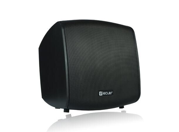 ECLER eMOTUS8ODBK Miljøhøyttaler 8", 100W, 70/100V, IP65, Sort 