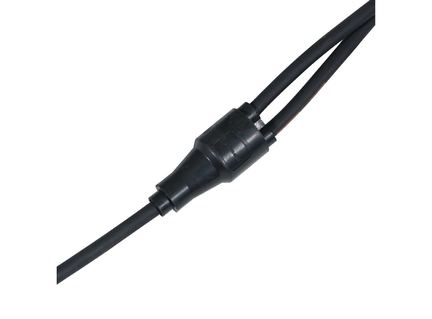 ELUMEN8 Moulded Y Splitt CEE 6H 16A, 3x2.5mm², Han - 2xHun, 1m