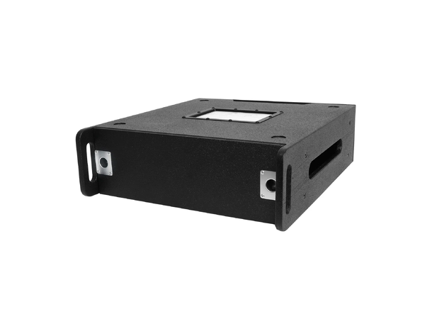 ELUMEN8 Wooden Rack 3U 19", Sort