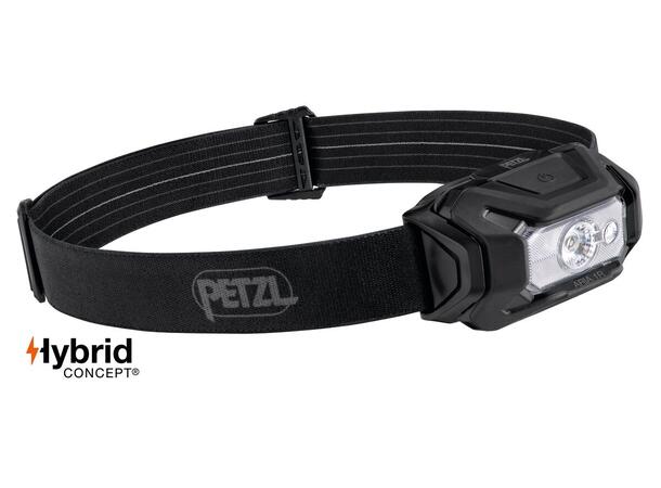 PETZL Aria 1R RGB Hodelykt 475lm, Sort 
