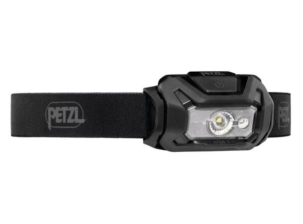 PETZL Aria 1R RGB Hodelykt 475lm, Sort 