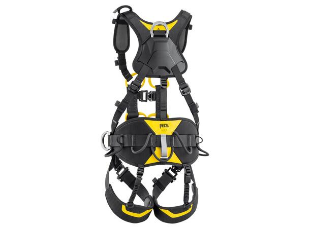 PETZL VOLT Fallsele, str 0 Europeisk versjon, Sort/Gul 