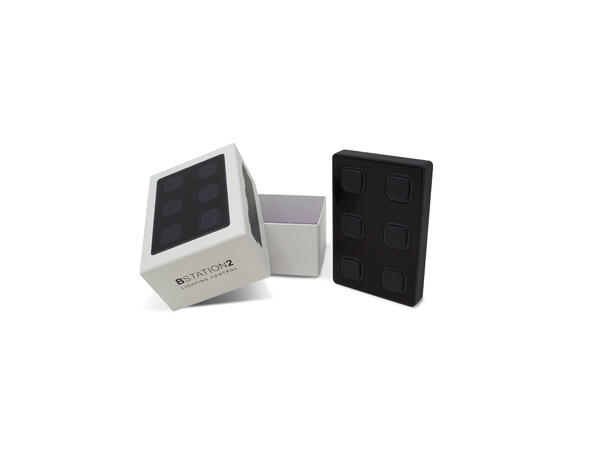 VISUAL PRODUCTIONS B-STATION2, Demomodel Veggpanel med 6 programmerbare knapper