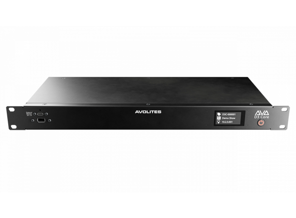AVOLITES D3 Core 16 Univers, 1U Rack, Titan