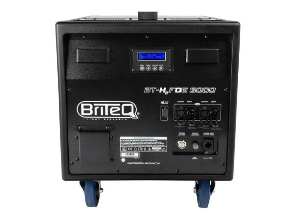 BRITEQ BT-H2FOG3000 Low fog maskin 3000W, DMX 