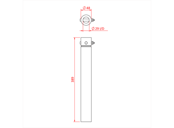 DOUGHTY Drop Arm Tank Trap Adaptor Sort 