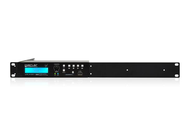 ECLER 1UHRMKIT Rackmonteringssett Rack kit, half-width, 1U 
