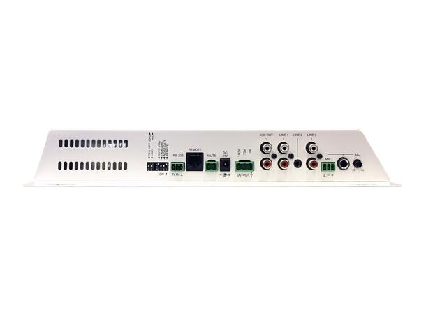 ECLER CA120HZ Kompaktforsterker 120W @ 70/100V, 2ch 