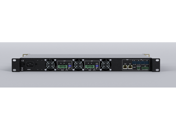 ECLER DARA-4B300 Forsterker 4 x 300W, DSP 