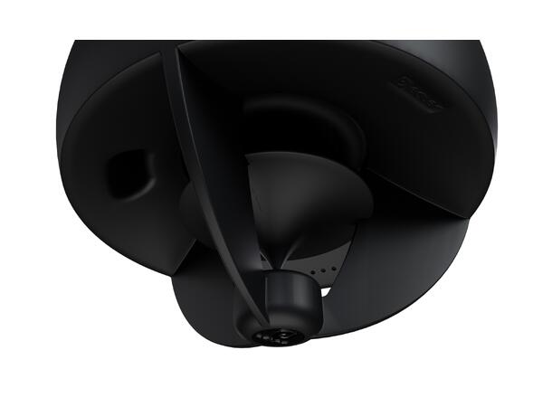 ECLER GLOBE5RM Skinnemontert Høyttaler 35W, 5", 360°, WiSpeak, Sort 