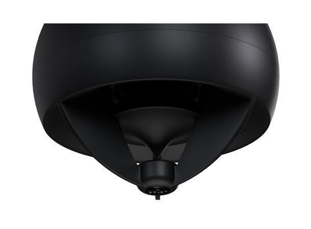 ECLER GLOBE5RM Skinnemontert Høyttaler 35W, 5", 360°, WiSpeak, Sort 