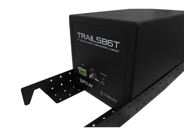 ECLER TRAILSB6TBK Subwoofer 6.5", 60W, 70/100V, Sort 