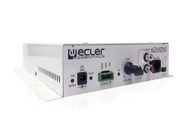 ECLER eCA120HZ Ultrakompakt forsterker 120W @ 70/100V, 2ch 