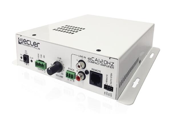ECLER eCA120HZ Ultrakompakt forsterker 120W @ 70/100V, 2ch 