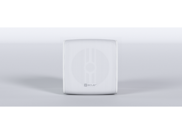 ECLER eMOTUS5PBWH Aktivt Høyttalersett 5", 25W, 8ohm, Hvit 