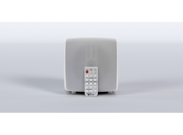 ECLER eMOTUS5PBWH Aktivt Høyttalersett 5", 25W, 8ohm, Hvit 