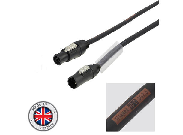 ELUMEN8 True1 Linkkabel, 30m 2,5mm2, H07RN-F, Sorte plugger