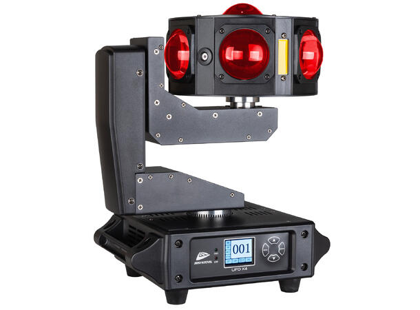 JB SYSTEMS UFO X4 Effektbelysning 4 in 1 Multieffect, LED, Laser, Strobe