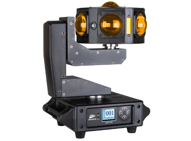 JB SYSTEMS UFO X4, 4 in 1 Multieffect LED, Laser, Strobe, 3pin DMX