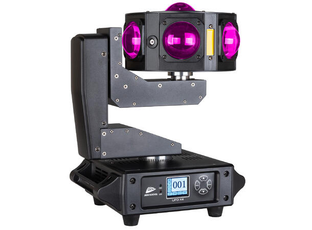 JB SYSTEMS UFO X4, 4 in 1 Multieffect LED, Laser, Strobe, 3pin DMX