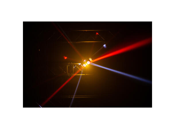 JB SYSTEMS UFO X4, 4 in 1 Multieffect LED, Laser, Strobe, 3pin DMX