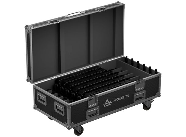 PROLIGHTS FCLHALUSTRIPDUO Flightcase Til 6 x FCLHALUSTRIPDUO