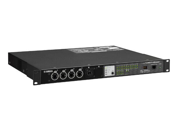 Yamaha SWP1-16MMF Nettverksswitch 12 x EtherCon, 1 x MM OpticalCon, 4xRJ45 