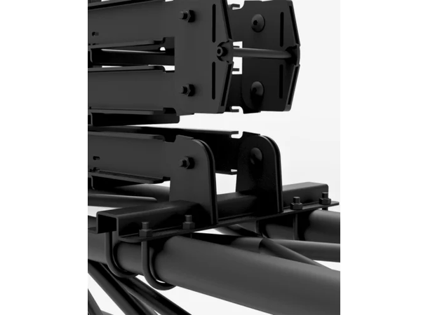 ADMIRAL L Cable guide base 3m Høyde 4.5m, Sort