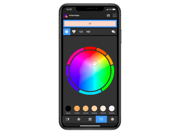 ASTERA Art7-WIFI AsteraBox CRMX Med lader og hardcase, Demomodell