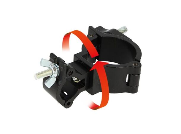 DOUGHTY Swivel Clamp 51mm & 25mm WLL 100kg, Sort