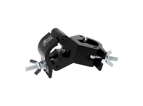 DOUGHTY T57112 90° Fixed Coupler SWL 750kg, Ø 48 - 51mm, Sort 