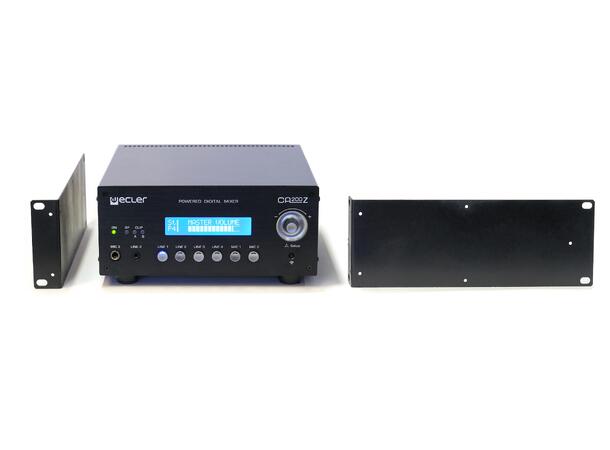ECLER 2UHRMKIT Rackmonteringssett Rack kit, half-width, 2U 
