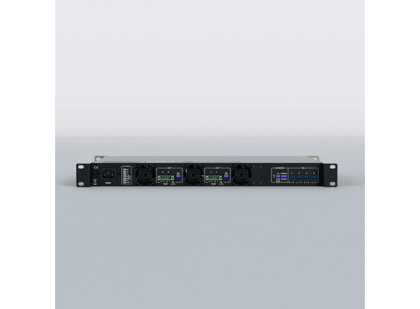 ECLER AURA-4B300 Forsterker 4 x 300W @ 4ohm, 70/100V 